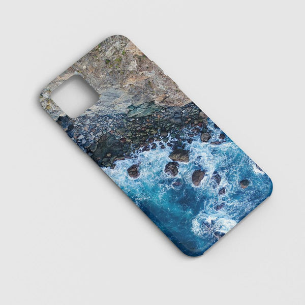 Husa Apple iPhone 13 Mini model Blue waves, Silicon, TPU, Viceversa - Viceversa