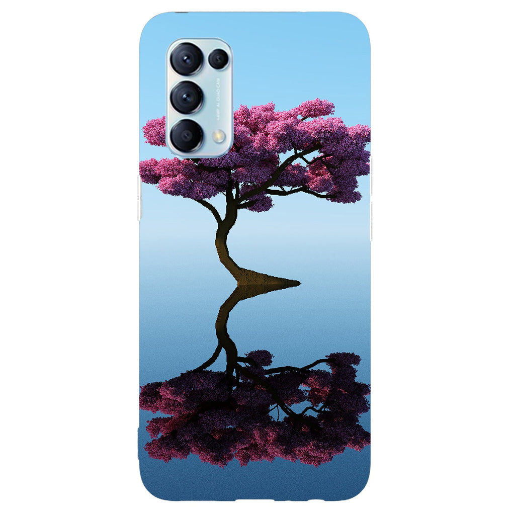 Husa compatibila cu Oppo Reno 5 4G model Bonsai, Silicon, TPU, Viceversa