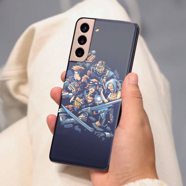 Husa compatibila cu Samsung Galaxy S21 FE model Borderlands, Silicon, TPU, Viceversa