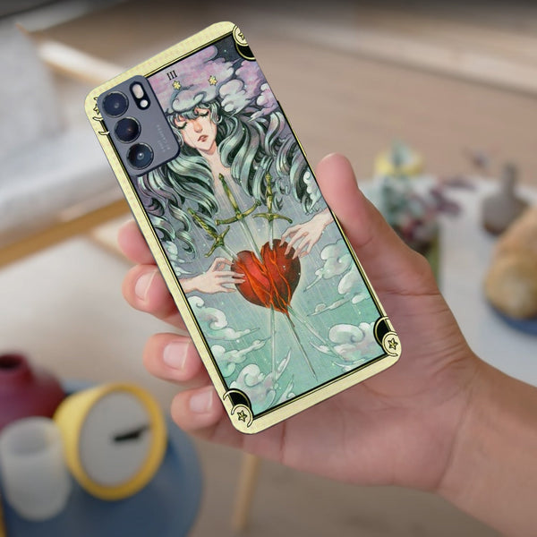 Husa compatibila cu Oppo Reno 5 4G model Broken Heart, Silicon, TPU, Viceversa