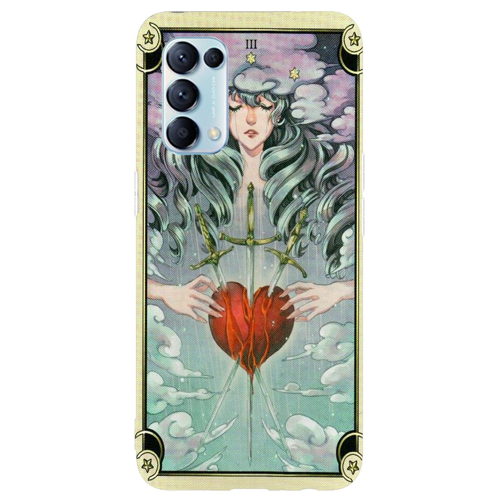 Husa compatibila cu Oppo Reno 5 4G model Broken Heart, Silicon, TPU, Viceversa