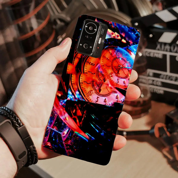 Husa compatibila cu Poco F3 Pro model Broken Time, Silicon, TPU, Viceversa - Viceversa