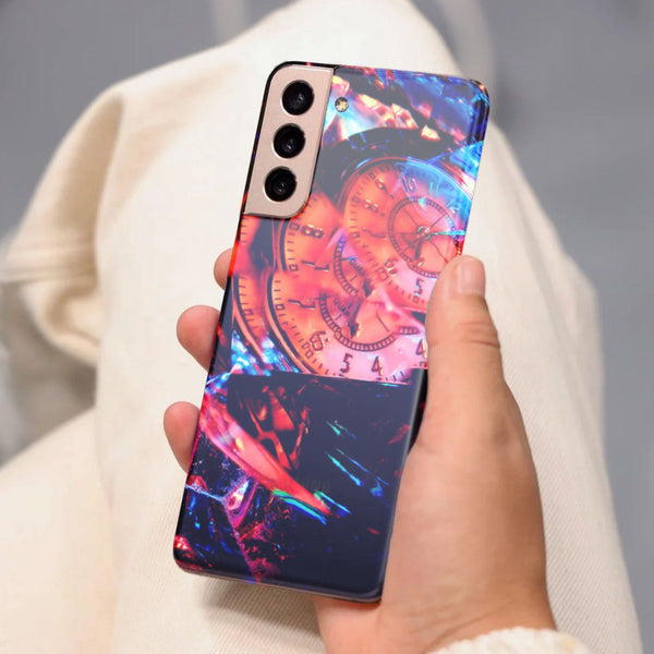 Husa Samsung Galaxy S21 FE model Broken Time, Silicon, TPU, Viceversa