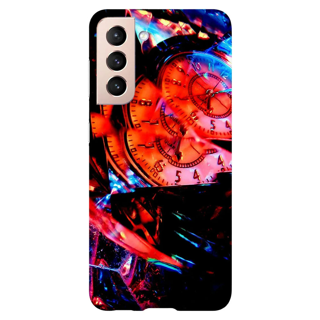 Husa Samsung Galaxy S21 Plus model Broken Time, Silicon, TPU, Viceversa - Viceversa