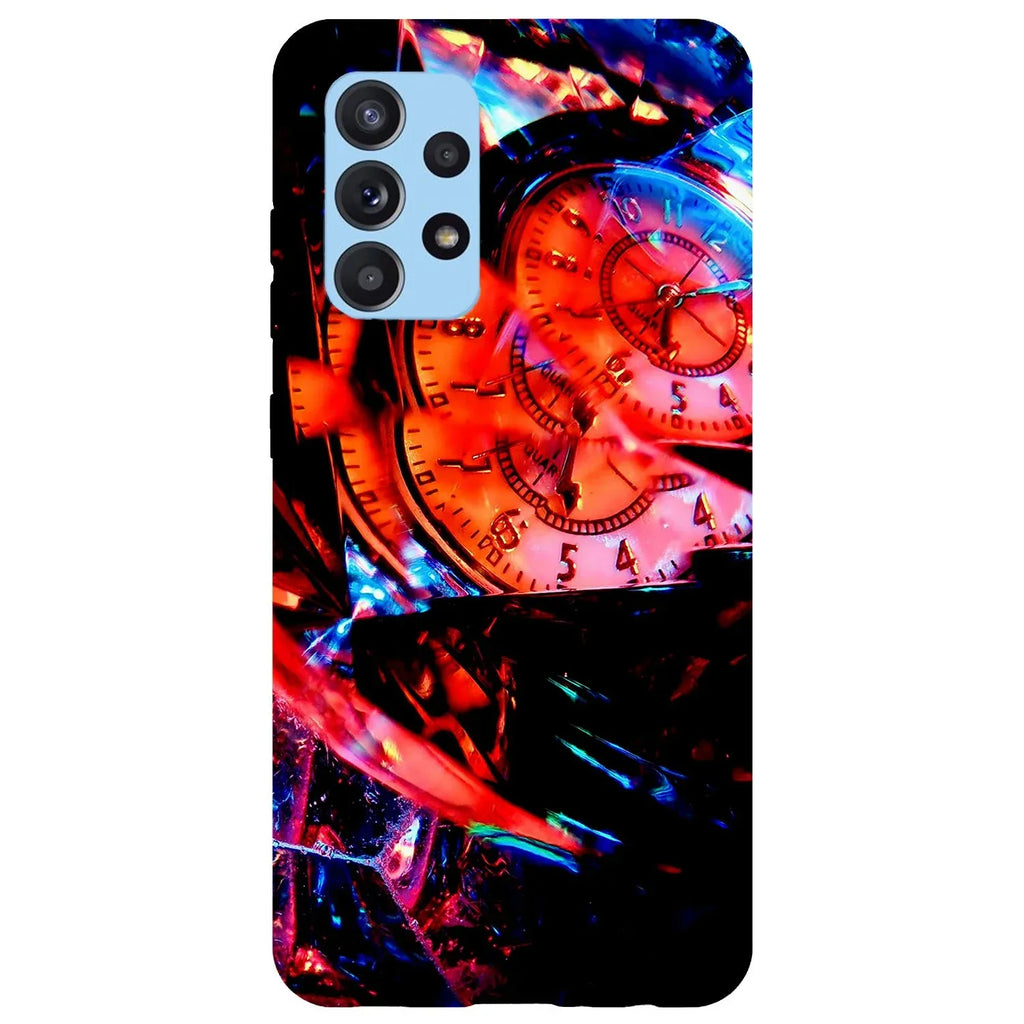 Husa Samsung Galaxy Galaxy A72 model Broken Time, Silicon, TPU, Viceversa - Viceversa