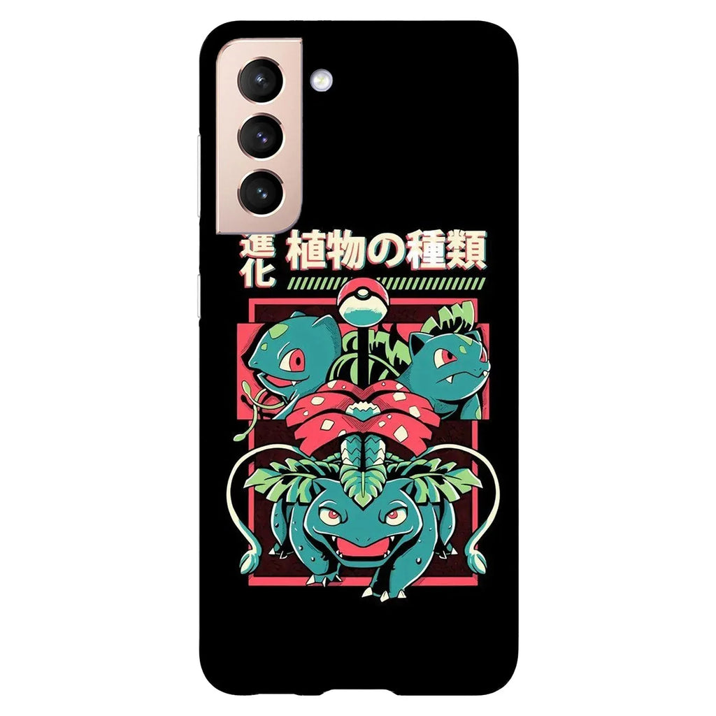 Husa compatibila cu Samsung Galaxy S21 FE model Bulbasaur evolutions, Silicon, TPU, Viceversa - Viceversa