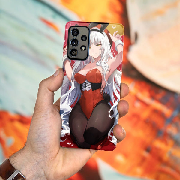 Husa compatibila cu Samsung Galaxy A73 5G model Bunny Outfit, Silicon, TPU, Viceversa