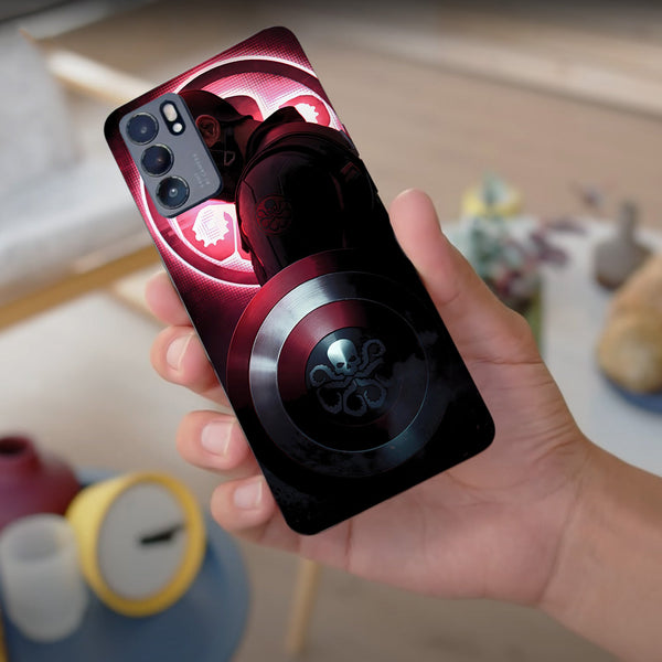 Husa compatibila cu Oppo Reno 5 4G model Captain Hydra, Silicon, TPU, Viceversa