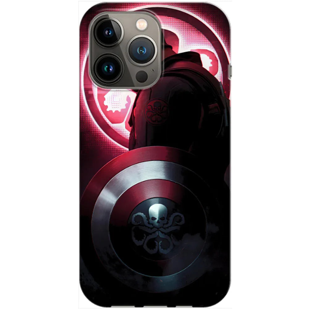 Husa compatibila cu Apple iPhone 14 Pro model Captain Hydra, Silicon, TPU, Viceversa - Viceversa