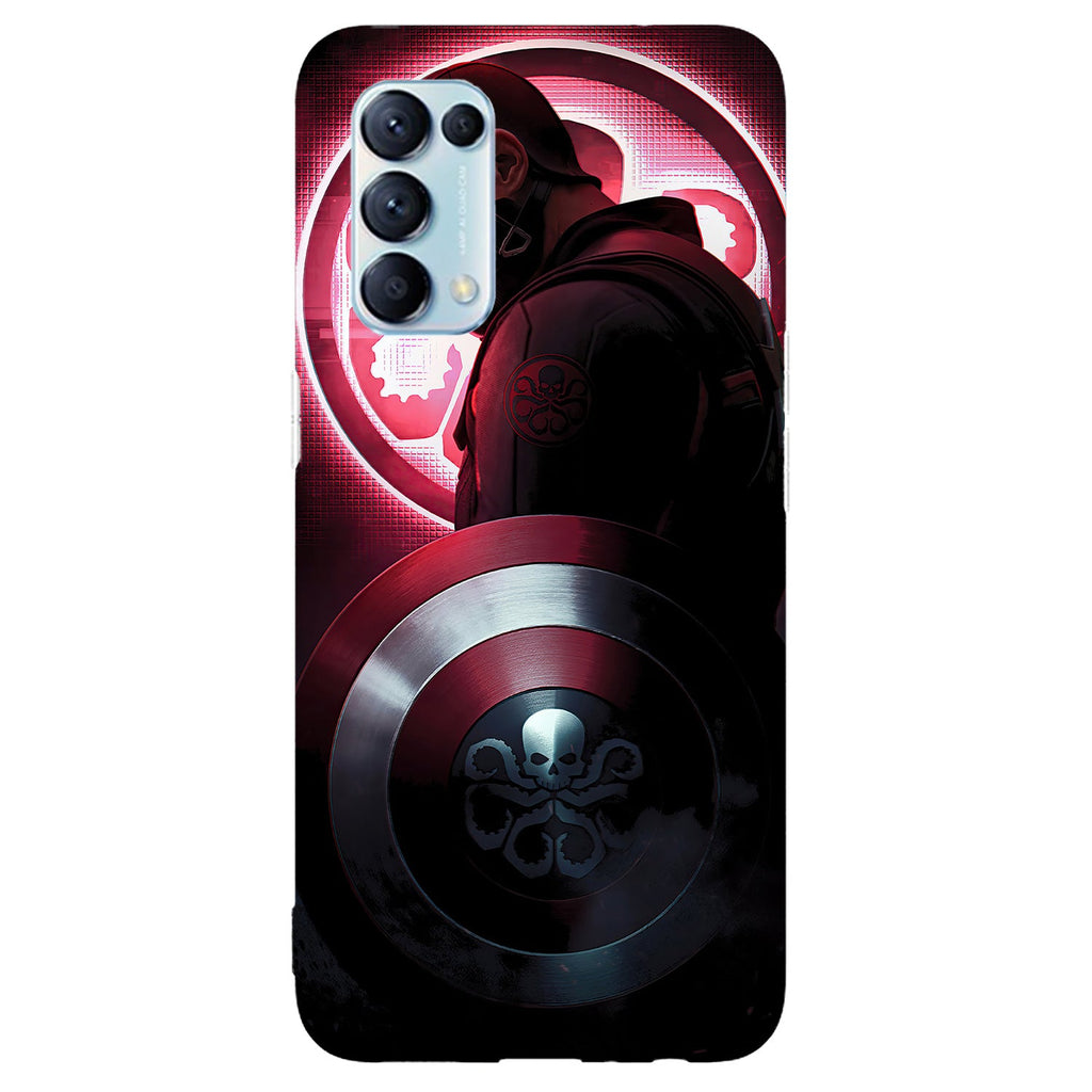 Husa compatibila cu Oppo Reno 5 4G model Captain Hydra, Silicon, TPU, Viceversa