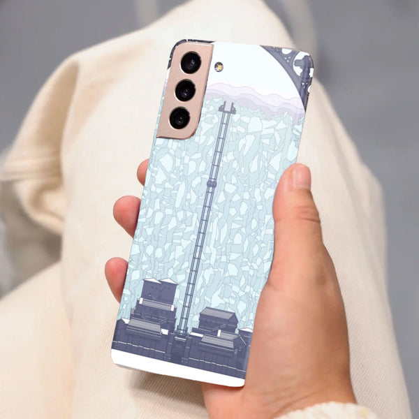 Husa Samsung Galaxy S21 FE model Castle Black, Silicon, TPU, Viceversa