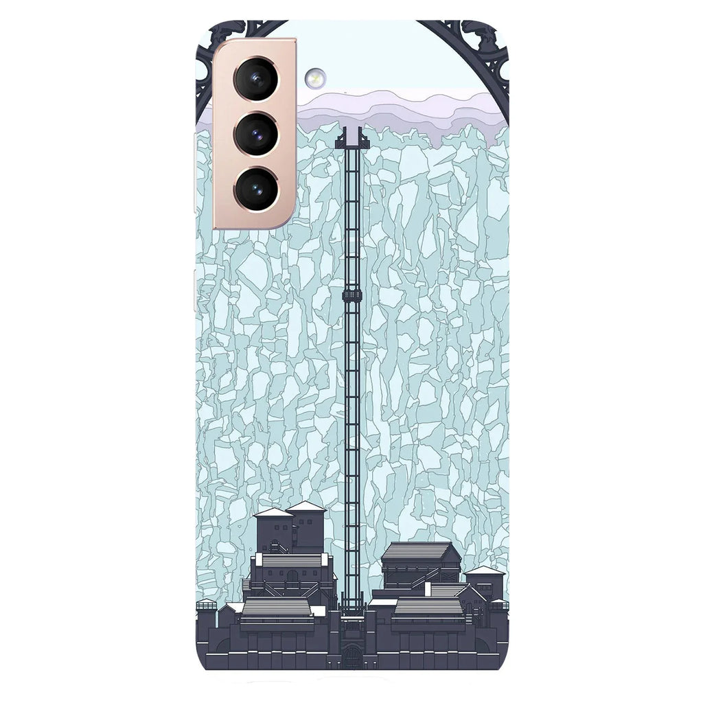 Husa Samsung Galaxy S21 model Castle Black, Silicon, TPU, Viceversa - Viceversa
