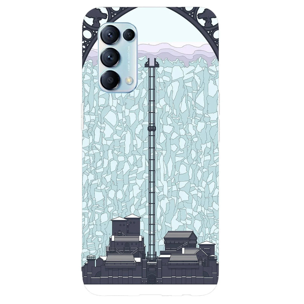 Husa compatibila cu Oppo Reno 6 5G model Castle Black, Silicon, TPU, Viceversa - Viceversa