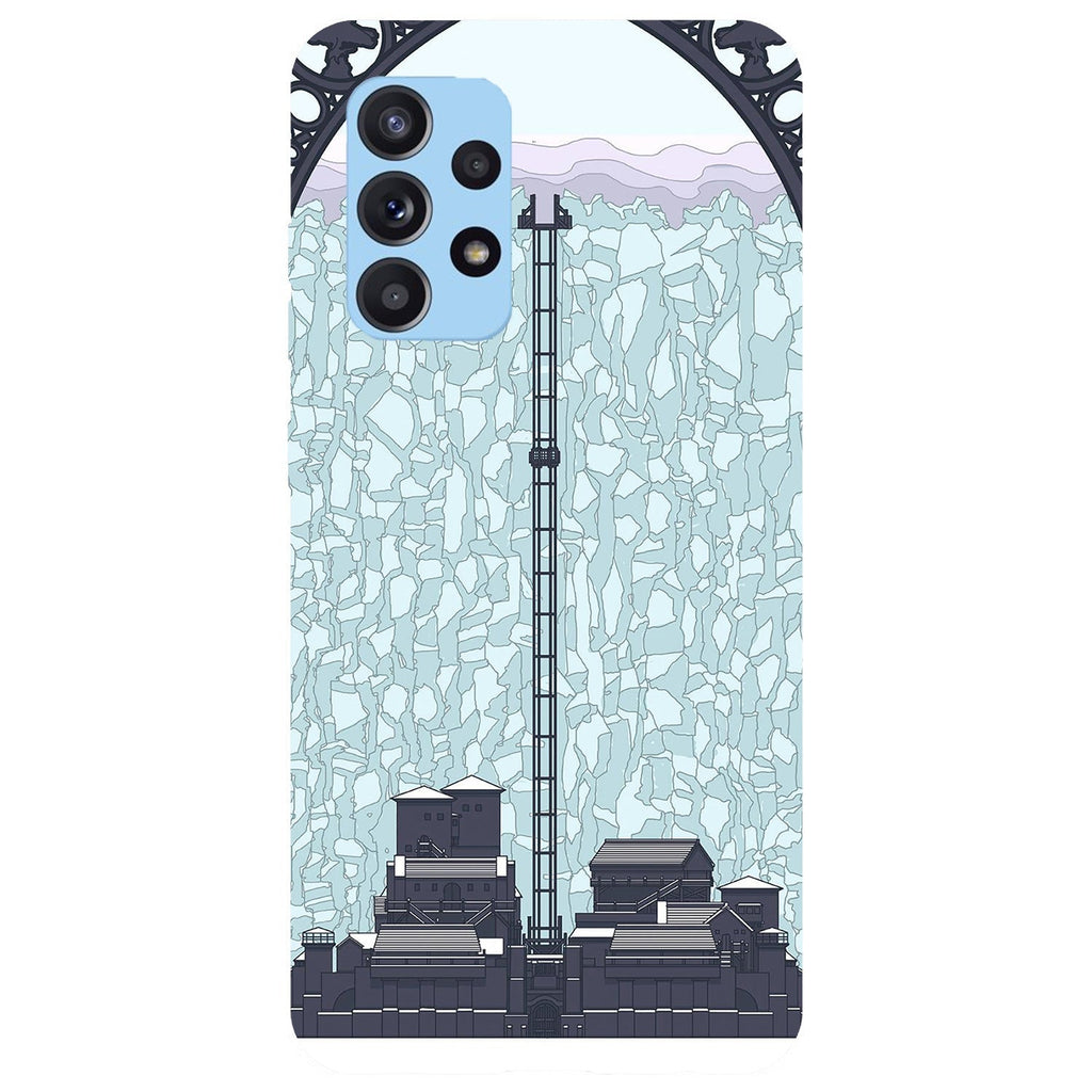 Husa compatibila cu Samsung Galaxy A73 5G model Castle Black, Silicon, TPU, Viceversa