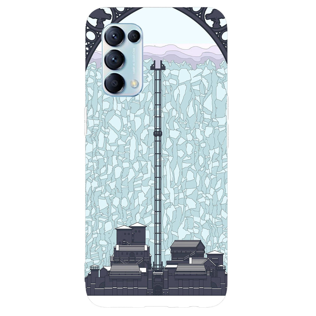 Husa compatibila cu Oppo Reno 5 4G model Castle Black, Silicon, TPU, Viceversa