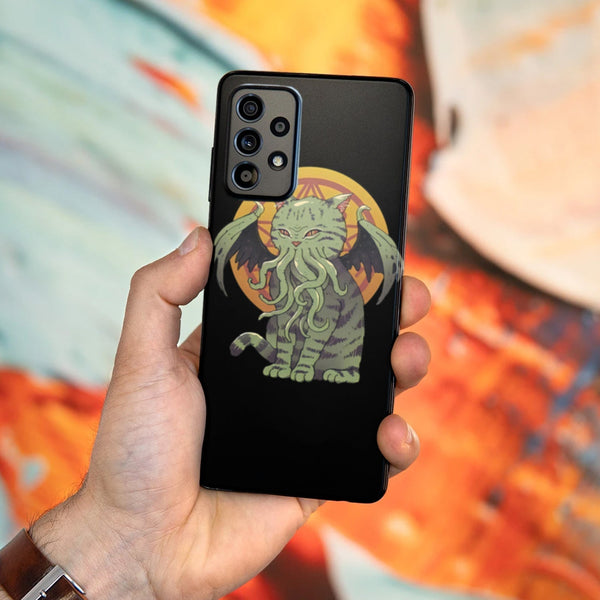 Husa compatibila cu Samsung Galaxy A73 5G model Cathulu, Silicon, TPU, Viceversa