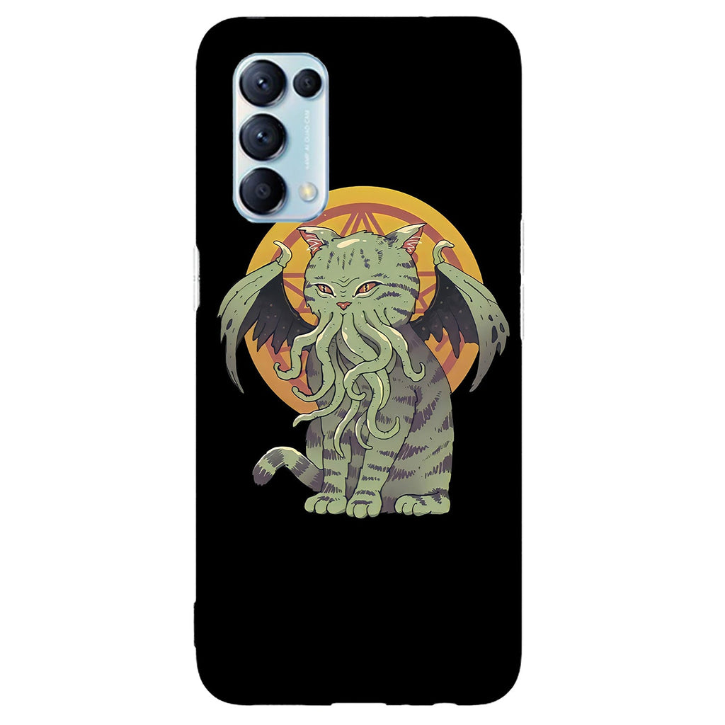 Husa compatibila cu Oppo Reno 5 4G model Cathulu, Silicon, TPU, Viceversa