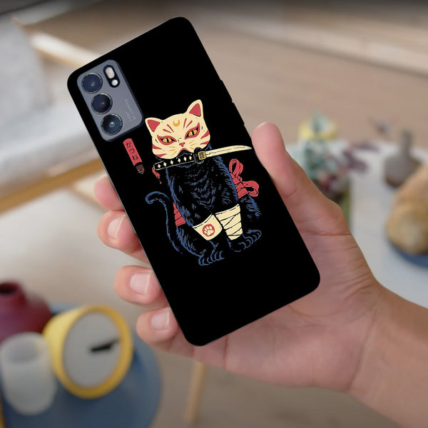 Husa compatibila cu Oppo Reno 5 4G model Catsune, Silicon, TPU, Viceversa