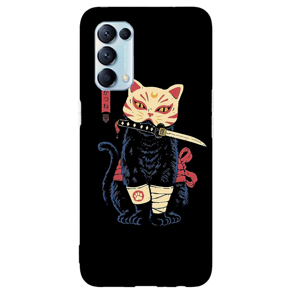 Husa compatibila cu Oppo Reno 5 4G model Catsune, Silicon, TPU, Viceversa