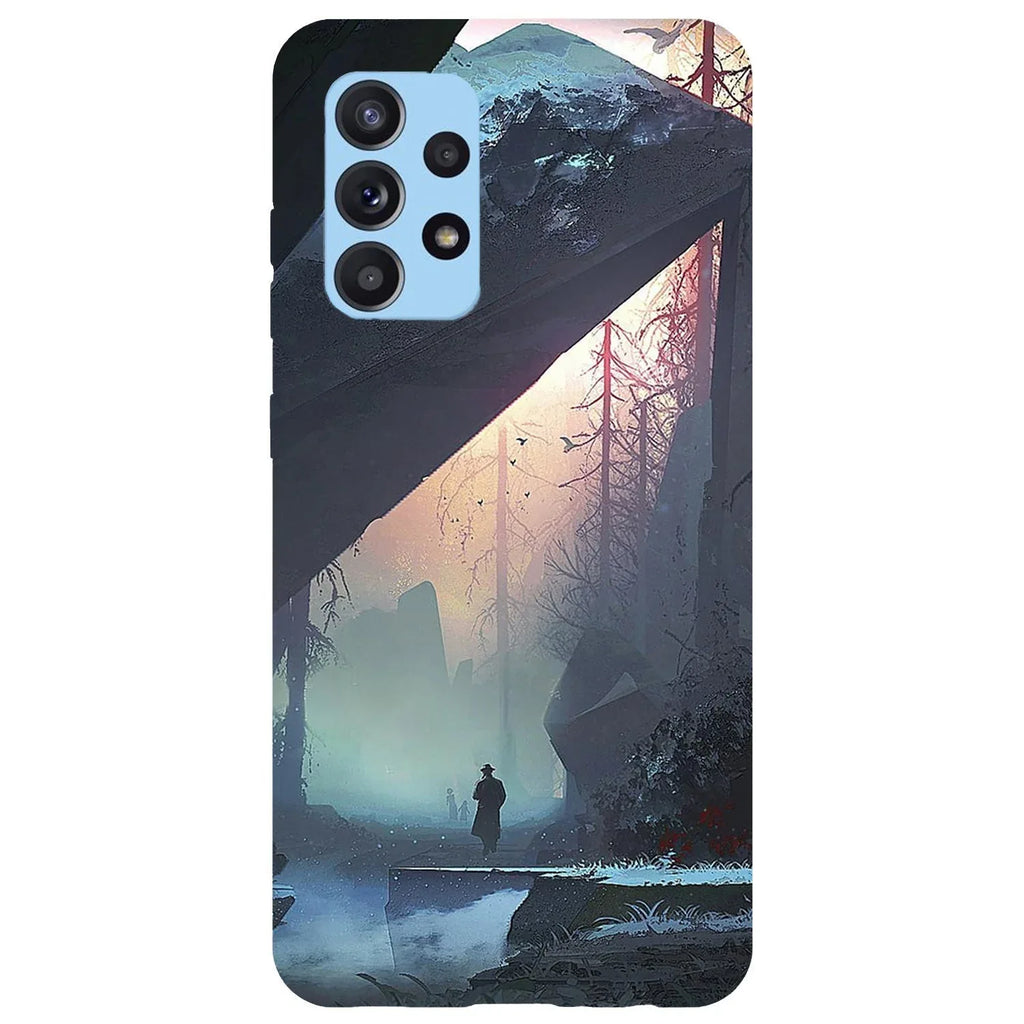 Husa compatibila cu Samsung Galaxy A73 5G model Cave, Silicon, TPU, Viceversa - Viceversa