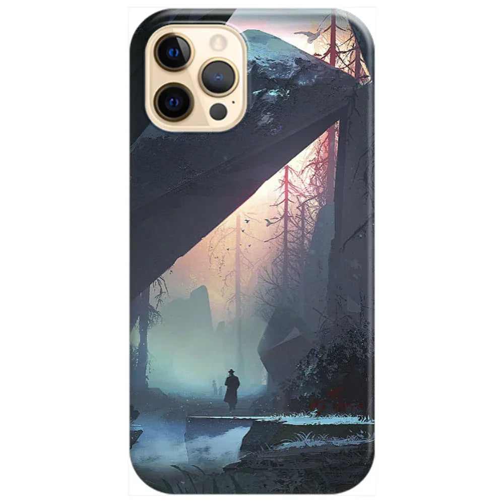 Husa compatibila cu Apple iPhone 14 Pro model Cave, Silicon, TPU, Viceversa - Viceversa