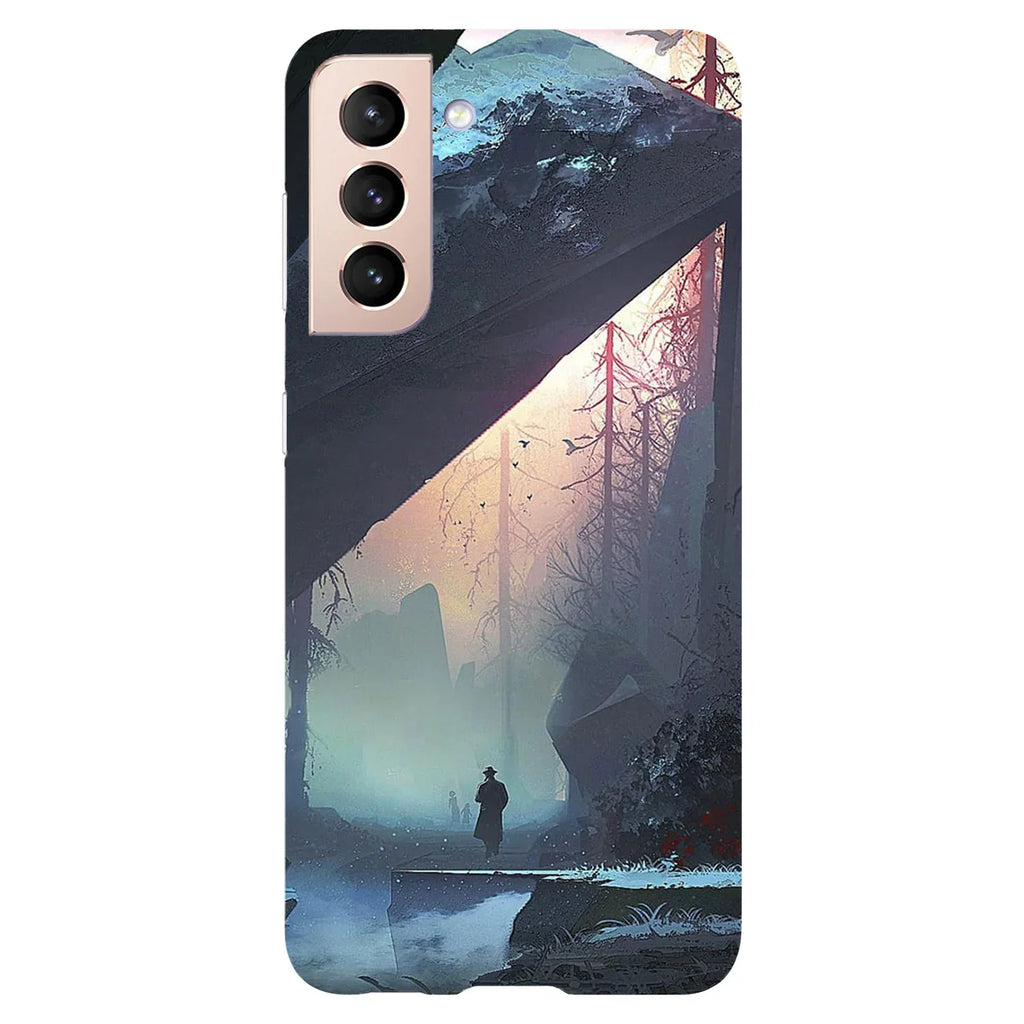 Husa Samsung Galaxy S21 model Cave, Silicon, TPU, Viceversa - Viceversa