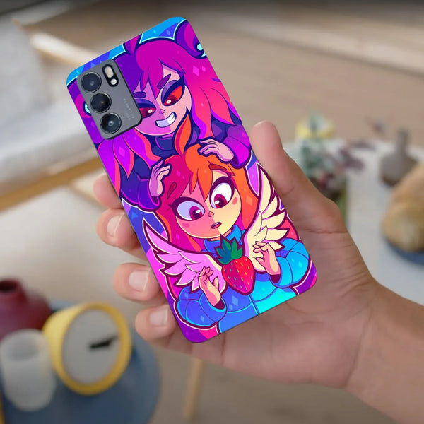 Husa compatibila cu Oppo Find X3 model Celeste, Silicon, TPU, Viceversa - Viceversa
