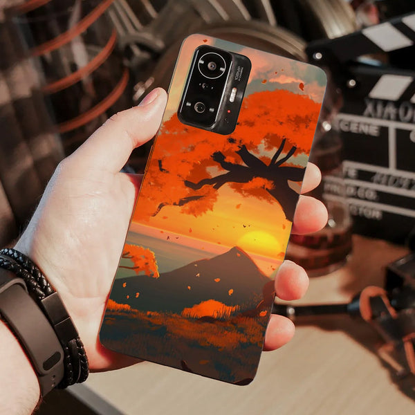 Husa compatibila cu Xiaomi Mi 11 Lite model Cherry Blossom, Silicon, TPU, Viceversa