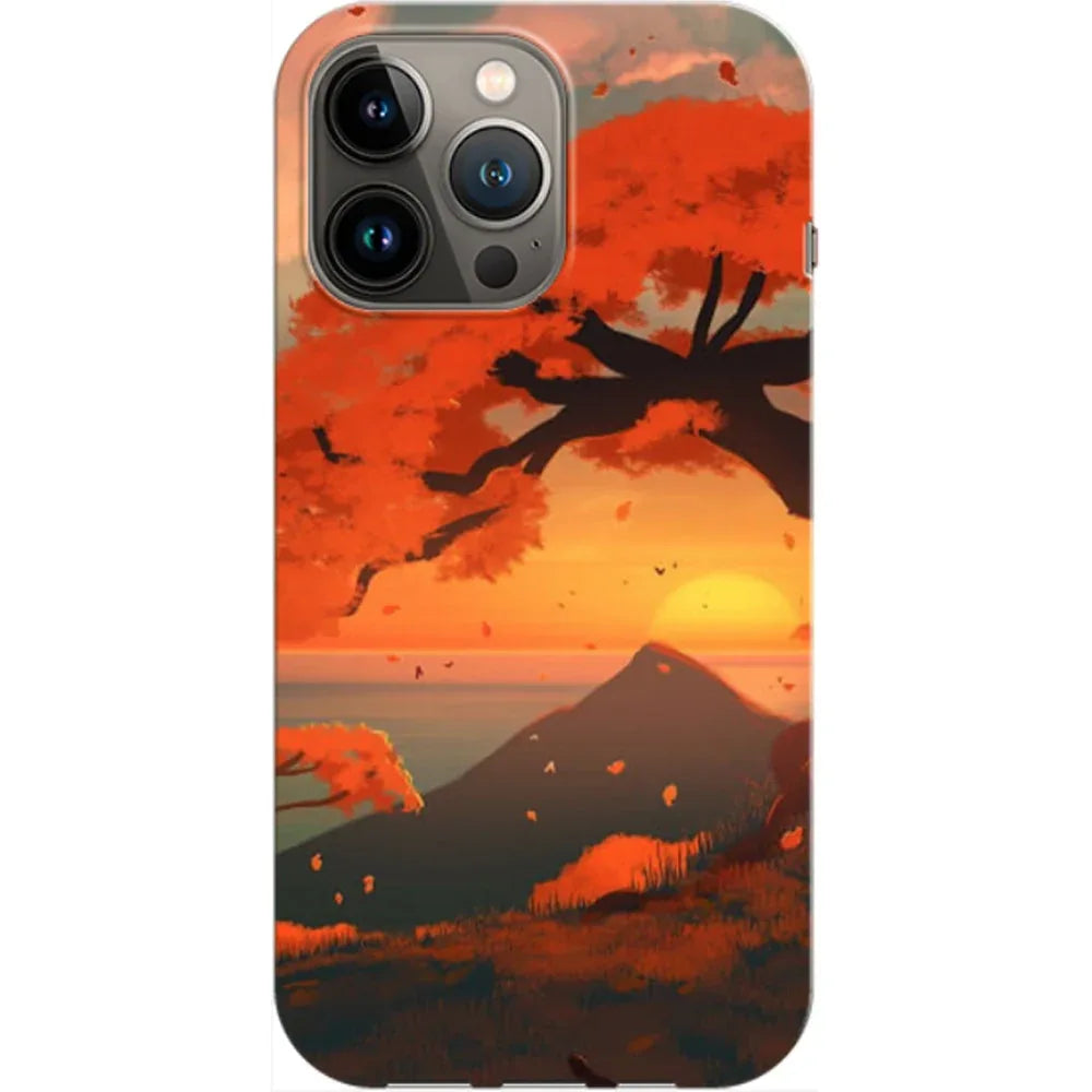 Husa Apple iPhone 12 / iPhone 12 Pro model Cherry Blossom, Silicon, TPU, Viceversa - Viceversa