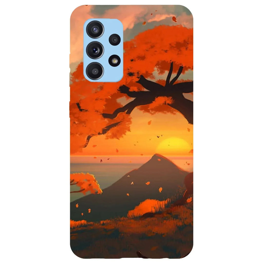 Husa Samsung Galaxy A32 4G model Cherry Blossom, Silicon, TPU, Viceversa - Viceversa