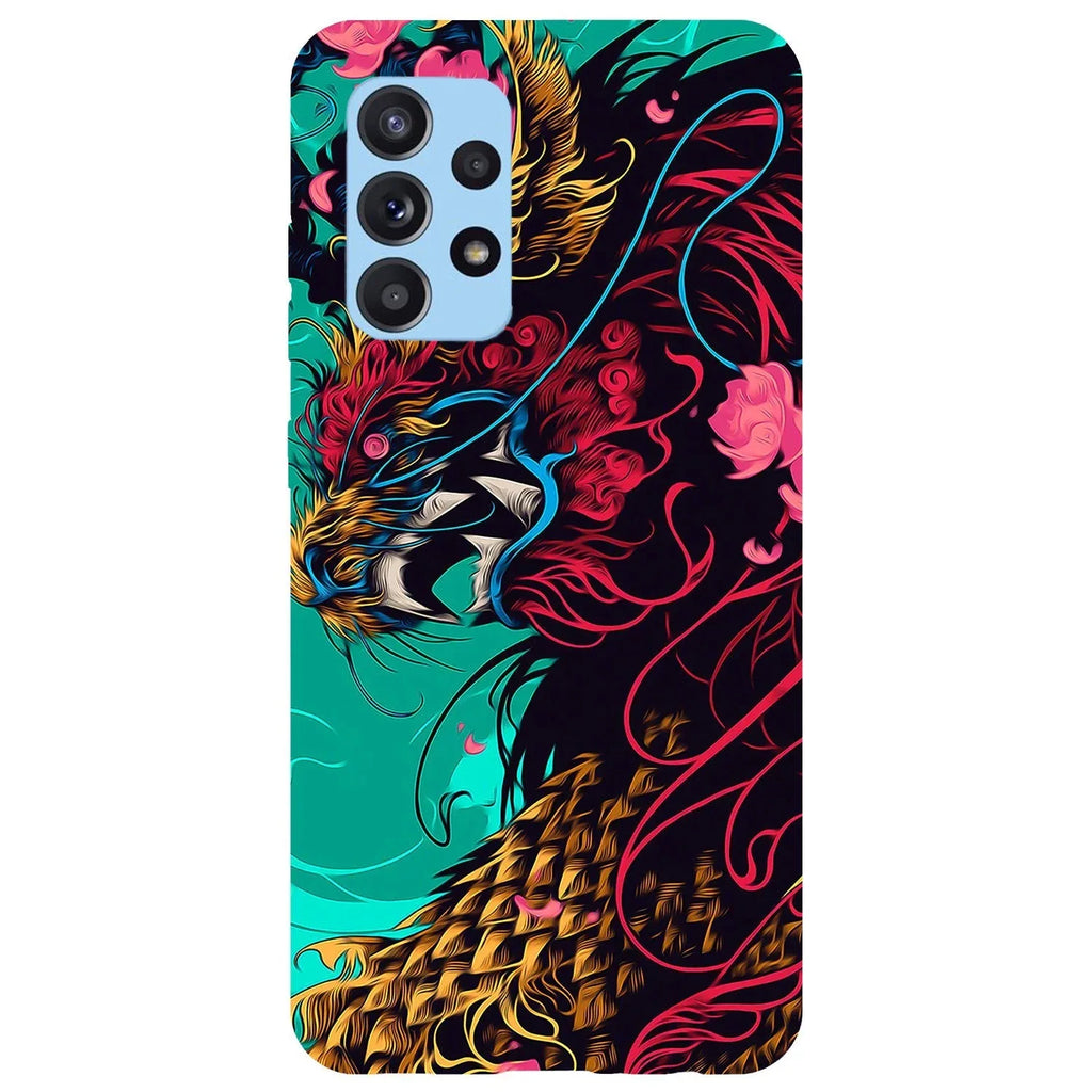 Husa Samsung Galaxy A53 5G model Chinese Dragon, Silicon, TPU, Viceversa - Viceversa