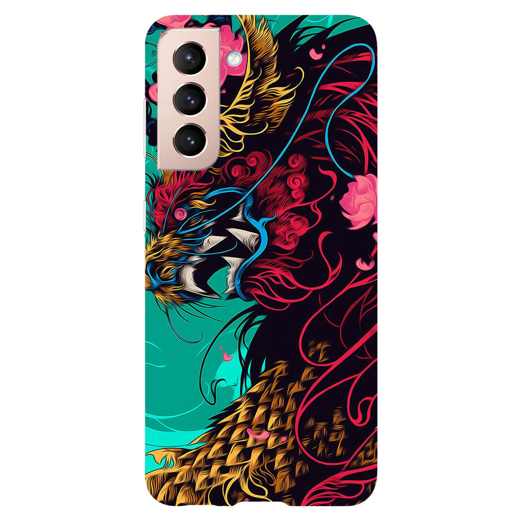 Husa cu Samsung Galaxy S22 model Chinese Dragon, Silicon, TPU, Viceversa