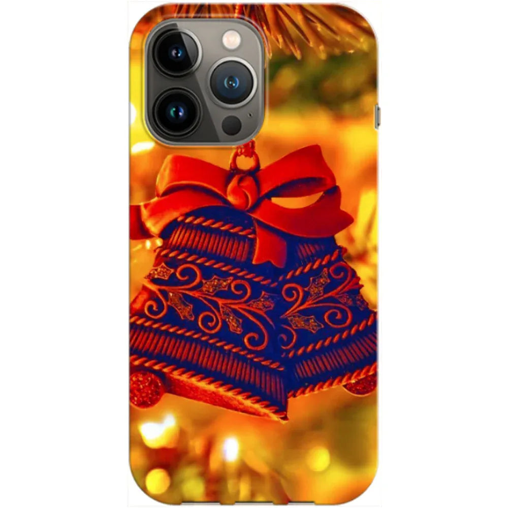 Husa craciun Apple iPhone 13 Mini model Christmas Bells, Silicon, TPU, Viceversa - Viceversa