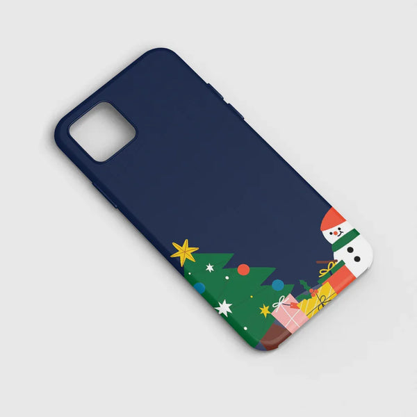 Husa craciun Apple iPhone 13 Pro Max model Christmas Doodle, Silicon, TPU, Viceversa - Viceversa