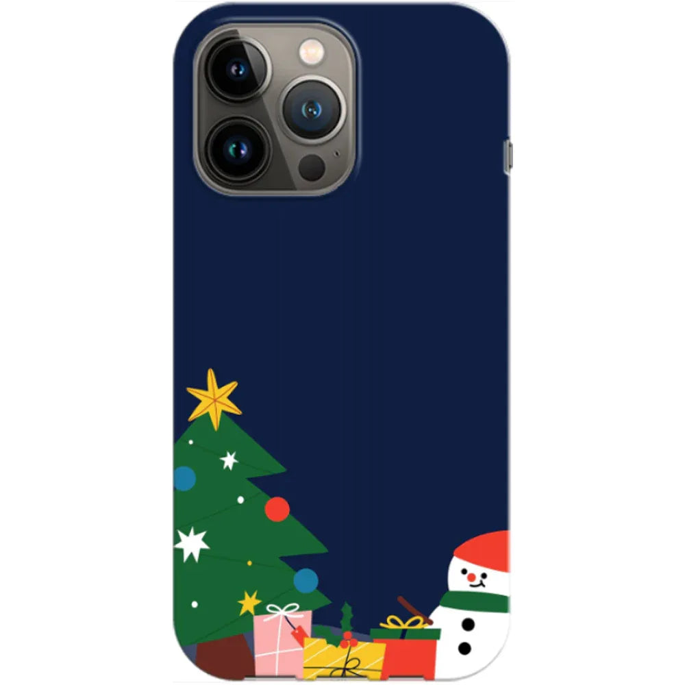 Husa craciun Apple iPhone 13 Pro model Christmas Doodle, Silicon, TPU, Viceversa - Viceversa