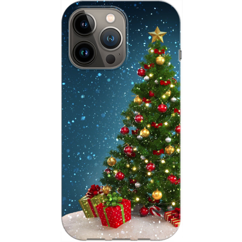 Husa craciun Apple iPhone 13 Pro Max model Christmas Tree, Silicon, TPU, Viceversa