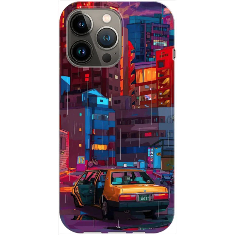 Husa Apple iPhone 12 Mini model City Blocks, Silicon, TPU, Viceversa - Viceversa