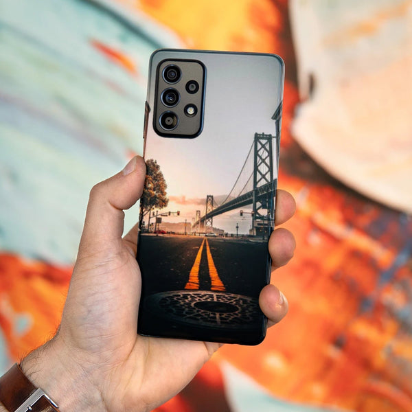 Husa compatibila cu Samsung Galaxy A73 5G model City Streets, Silicon, TPU, Viceversa