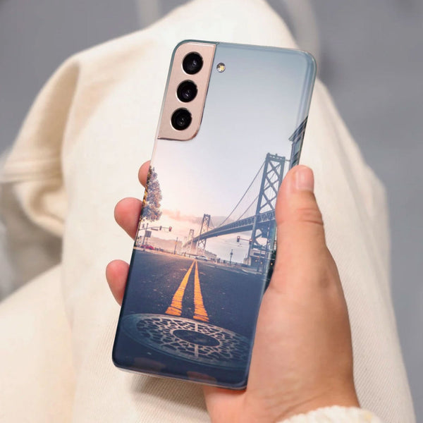 Husa Samsung Galaxy S21 FE model City Streets, Silicon, TPU, Viceversa