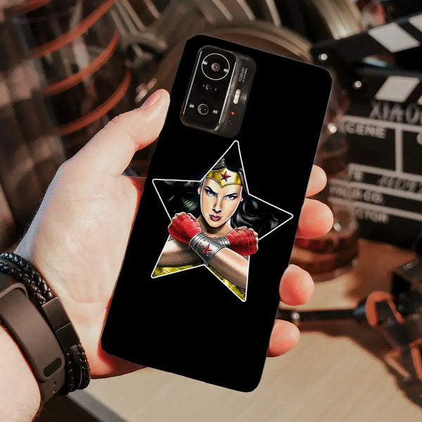 Husa compatibila cu Xiaomi Mi 11i model Classic Wonder Woman, Silicon, TPU, Viceversa - Viceversa