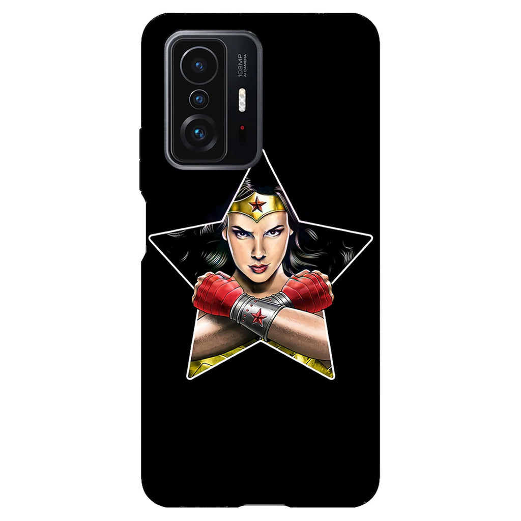 Husa compatibila cu Xiaomi Mi 11i model Classic Wonder Woman, Silicon, TPU, Viceversa