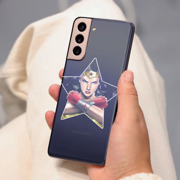 Husa Samsung Galaxy S21 FE model Classic Wonder Woman, Silicon, TPU, Viceversa