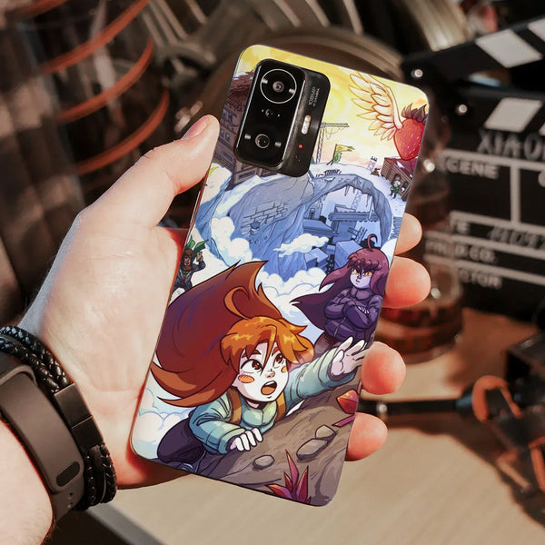 Husa compatibila cu Xiaomi Mi 11 Lite model Climbing mount Celeste, Silicon, TPU, Viceversa