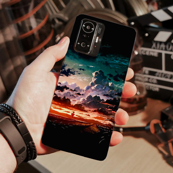 Husa compatibila cu Xiaomi Mi 11 Lite model Clouds, Silicon, TPU, Viceversa