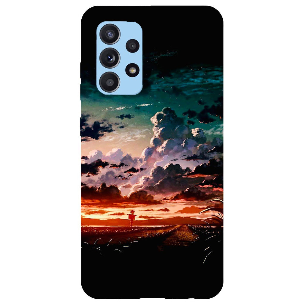 Husa compatibila cu Samsung Galaxy A73 5G model Clouds, Silicon, TPU, Viceversa