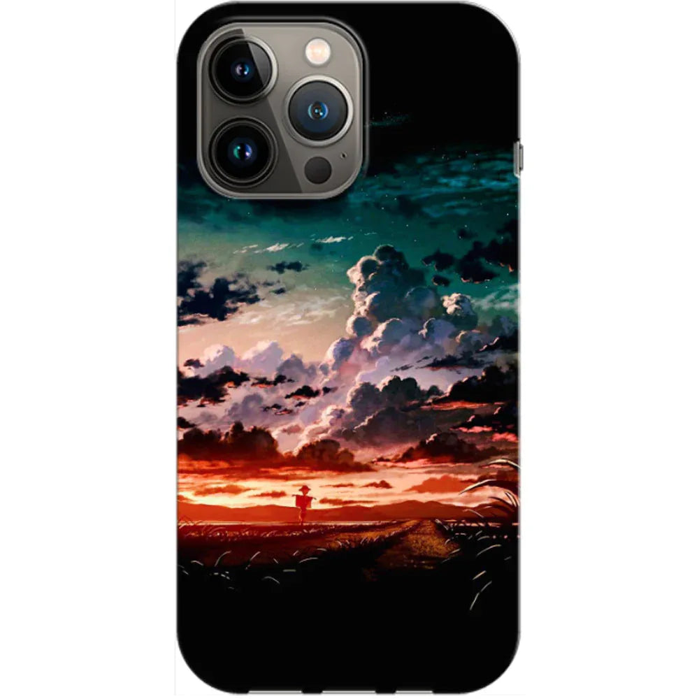 Husa compatibila cu Apple iPhone 14 Pro model Clouds, Silicon, TPU, Viceversa - Viceversa