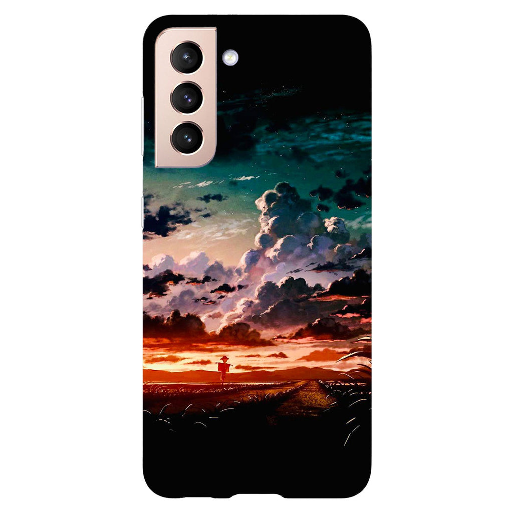 Husa Samsung Galaxy S21 FE model Clouds, Silicon, TPU, Viceversa