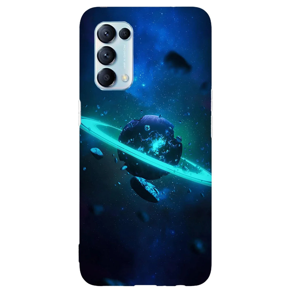 Husa compatibila cu Oppo Reno 6 5G model Collapsing Star, Silicon, TPU, Viceversa - Viceversa