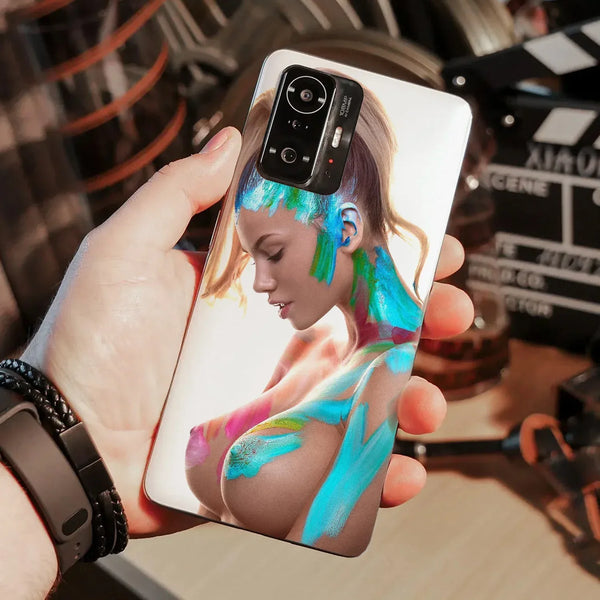 Husa compatibila cu Xiaomi Mi 11i model Color Party, Silicon, TPU, Viceversa - Viceversa