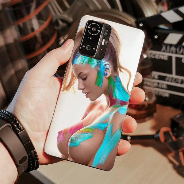 Husa compatibila cu Xiaomi Mi 11T Pro model Color Party, Silicon, TPU, Viceversa - Viceversa
